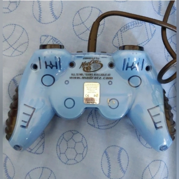 Tennessee Titans Playstation 2 NFL Mad Catz Control Pad Pro Controller - Picture 3 of 4